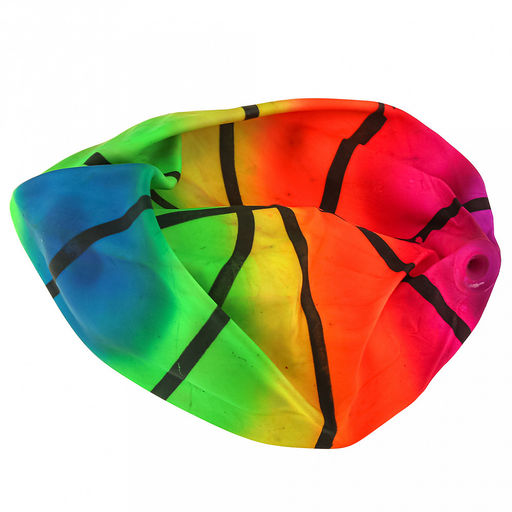 Мяч игровой Баскетбол д18см, радужный, ПВХ (Китай) - Домашняя мода фото 6