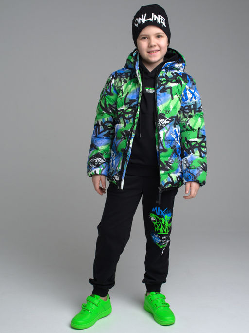 12311287 Куртка текстильная с полиуретановым покрытием для мальчиков - Playtoday фото 2