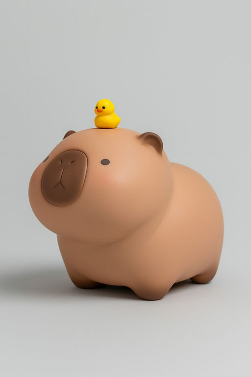Копилка "Big Capybara Friend Duck"