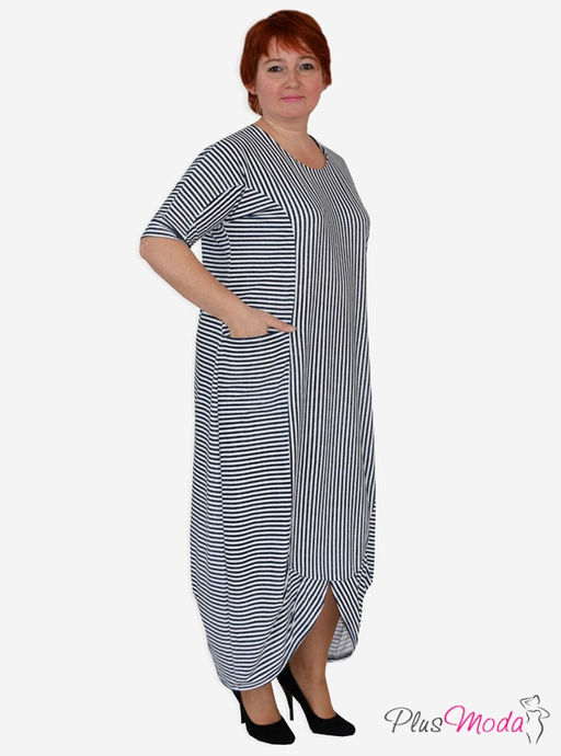 Платье Модель №59 размеры 52-72 - Plusmoda фото 3
