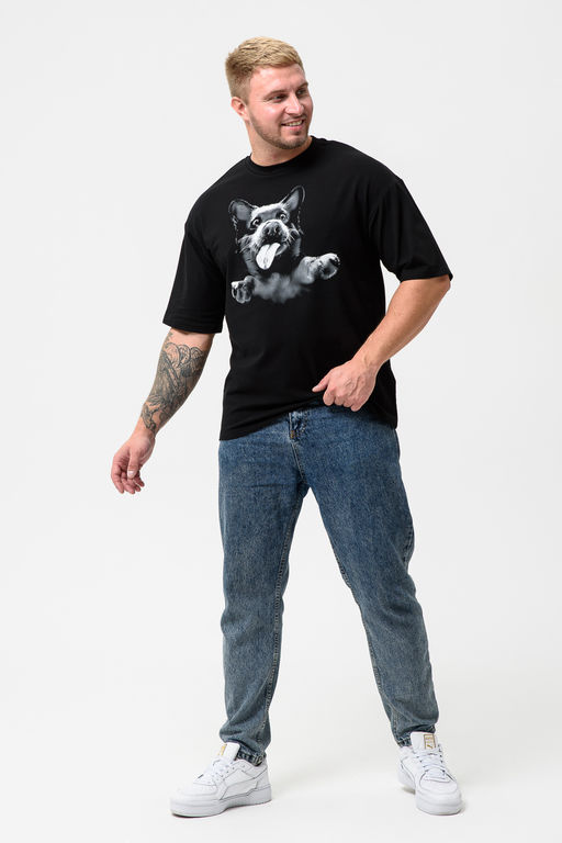 Футболка мужская 8507/1 оверсайз