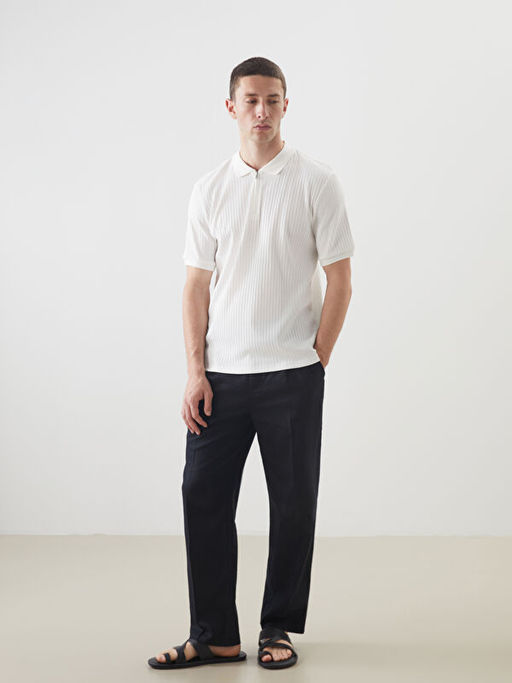 Polo Yaka Erkek Dokulu Ti??rt