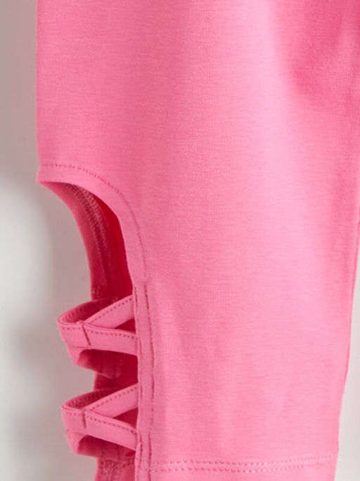 Beli Lastikli 3/4 Boy K?z ?ocuk Tayt