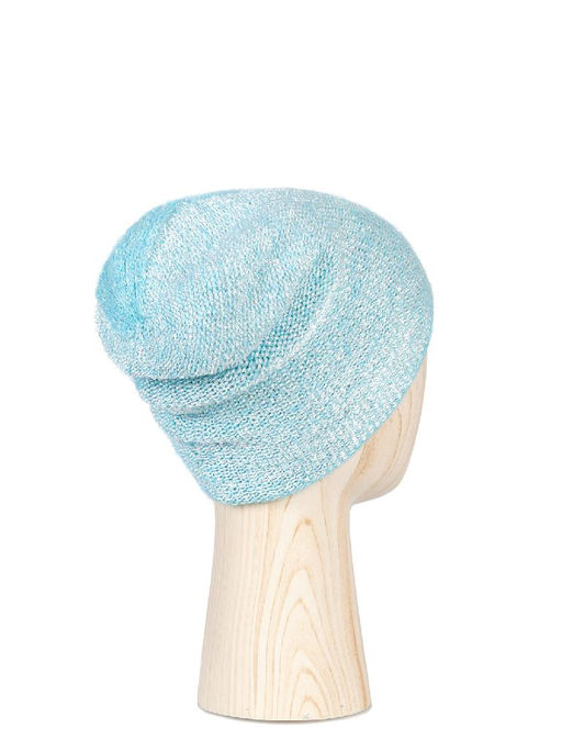 Шапка жен. шерсть+акр LB-N88004 l.blue - Labbra фото 8