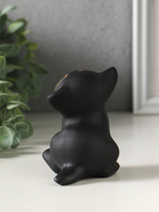 Фигурка керамика «Котёнок Мурзик», 7×8×9 см