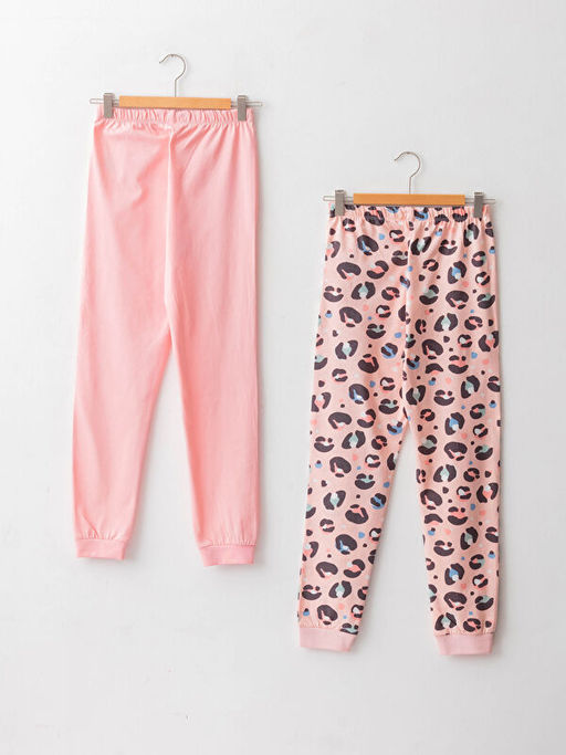 Beli Lastikli K?z ?ocuk Pijama Alt 2li - Waikiki фото 2