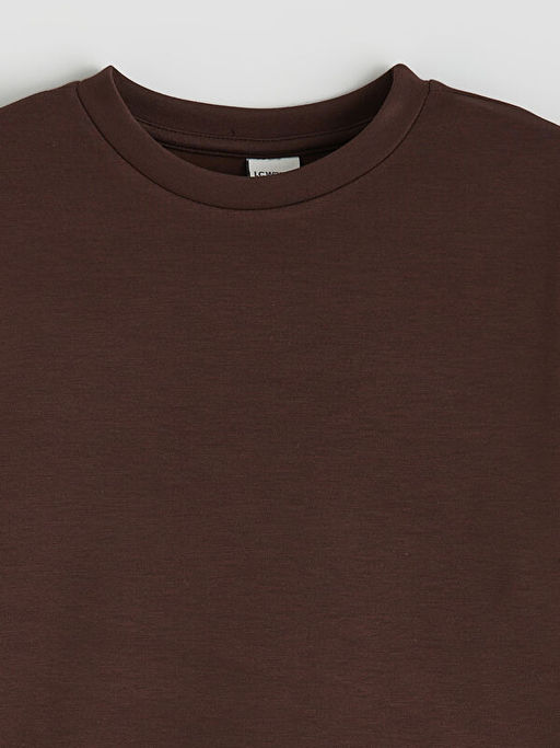 Basic K?z ?ocuk Sweatshirt