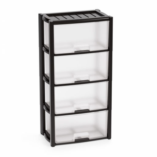 Комод "Колорит" 4-х секцион. (черный) М7925