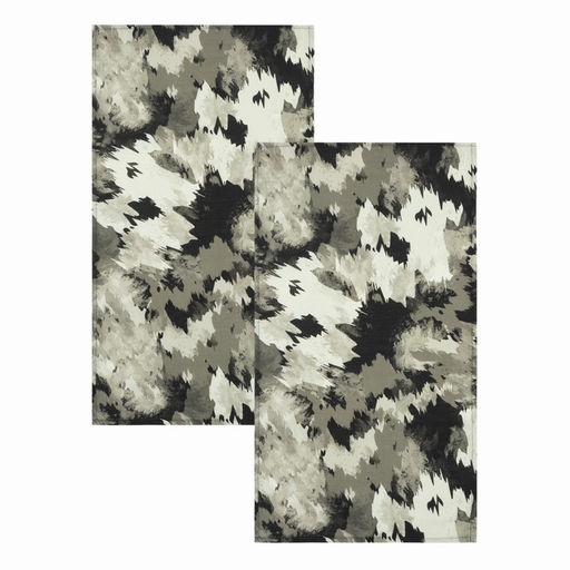 Набор кухонных полотенец Этель Real hero, 40х73 см-2шт, 100% хлопок, репс 210 г/м2  фото 2