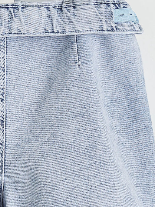 Ta?l? K?z ?ocuk Jean ?ort Etek