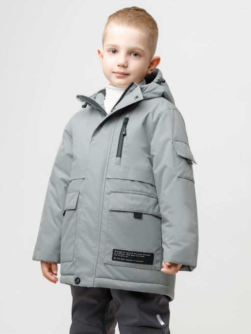 ВК 36105/1 ГР (104-122) куртка для мал - Crockid фото 3