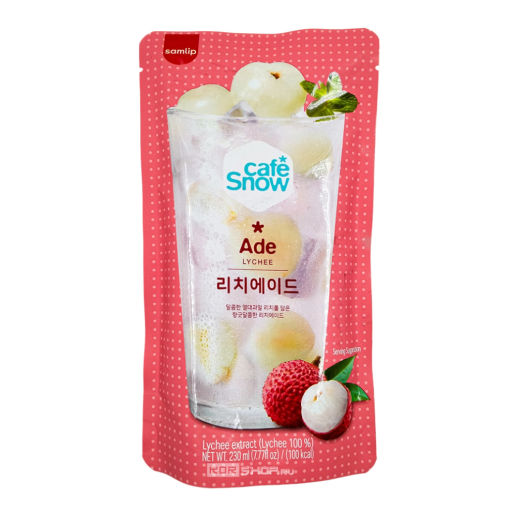 Напиток б/а Личи Lychee Ade Samlip, Корея, 230 мл Акция