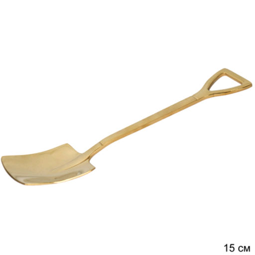 Ложка десертная совковая лопата золото / LS-46 /уп 500/0,028 - Галеонтрейд фото 5