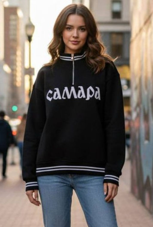 Свитшот толстовка SAMARA футер 3хнитка петля, пенье - Knitka wear фото 7