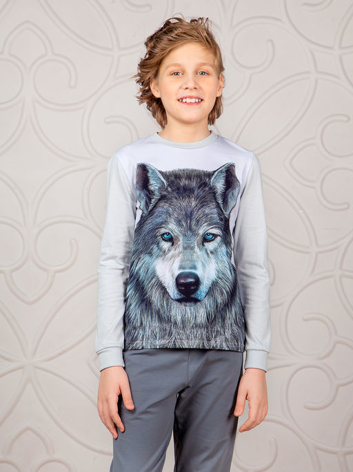 Пижама "Робби",серый