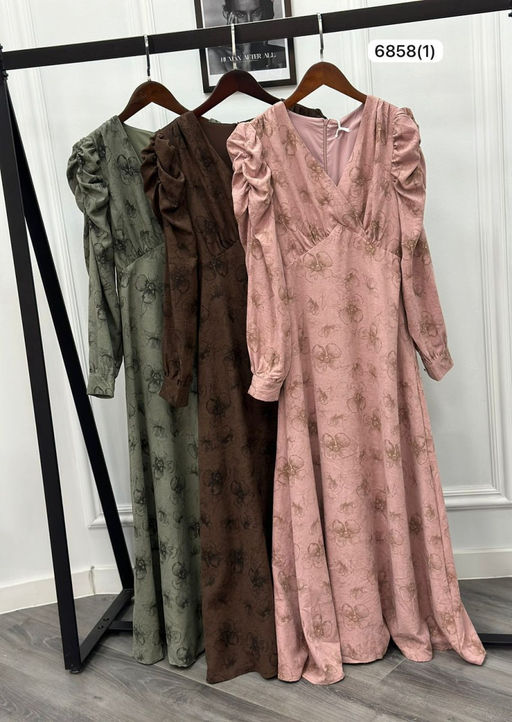 Платье #КТ6858 (1), пудровый - Dommod фото 11