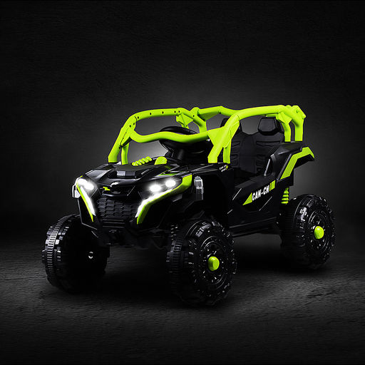 Электромобиль детский "Багги" (цвет зеленый)