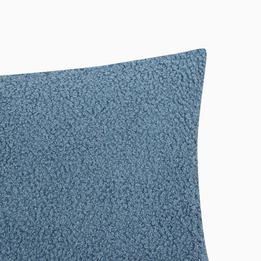 Наволочка декоративная Этель Boucle 43х43см, цвет синий, полиэстер  фото 7