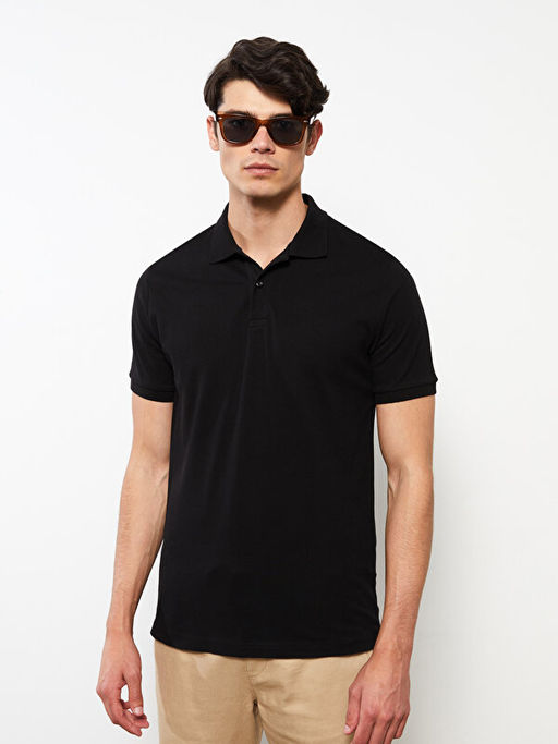 Polo Yaka K?sa Kollu Pike Erkek Ti??rt - Waikiki фото 3