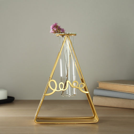 Цена за 1 шт. Ваза для цветов 21х6х15 см / WC-1037 /уп 36/ - Галеонтрейд фото 3