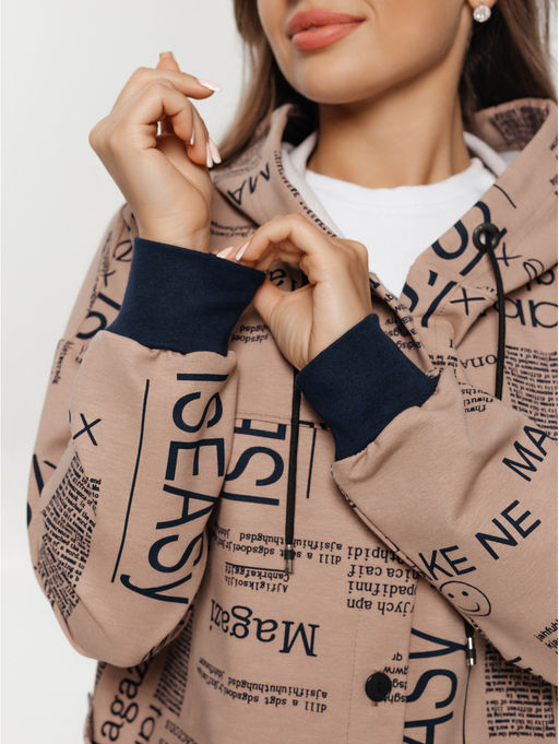 Драйв кофта женская (белый) - Lovetex фото 13