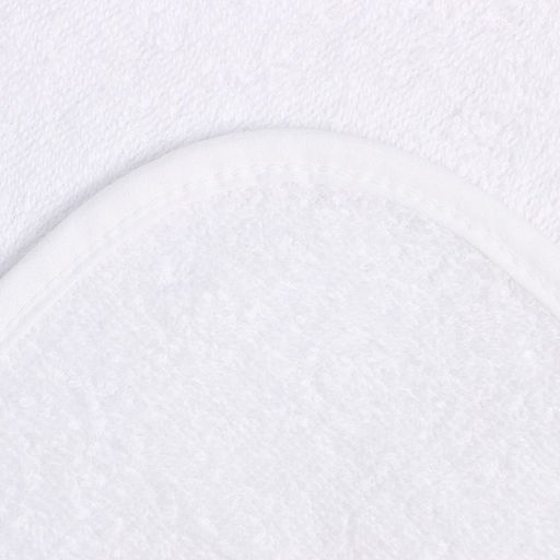 Набор Крошка Я (полотенце-уголок, рукавица, нагрудник), белый, 100% хл, 360 гр/м2  фото 4