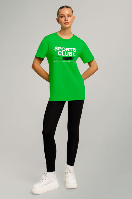 Арт. 21623 Костюм с лосинами 42-50 (5 шт) Цвет:верх-оранжеый, низ-черный