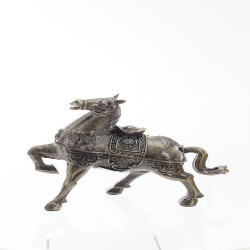 Пепельница "Лошадь", L26 W1 H21 см, 2в.