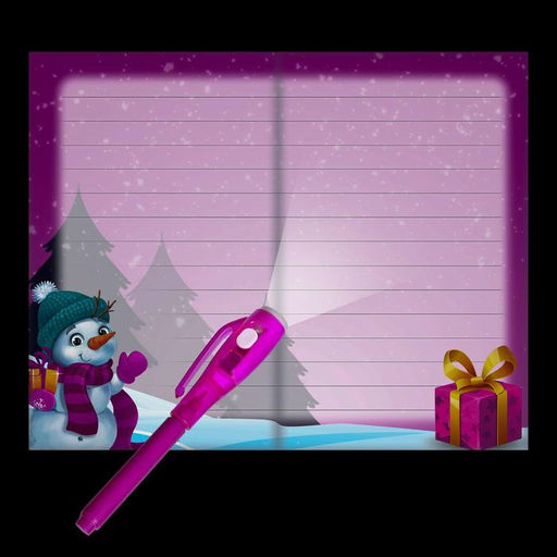 Набор для опытов «Волшебное письмо Деду Морозу: Снеговик»