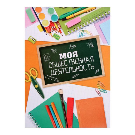 Папка школьная на кольцах «Портфолио школьника», 10 листов-разделителей, 24.5×32 см