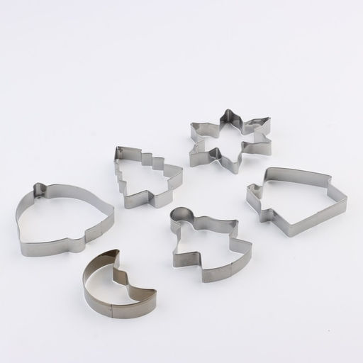 Формы для выпечки новогодние Ангелочек, 6 шт.