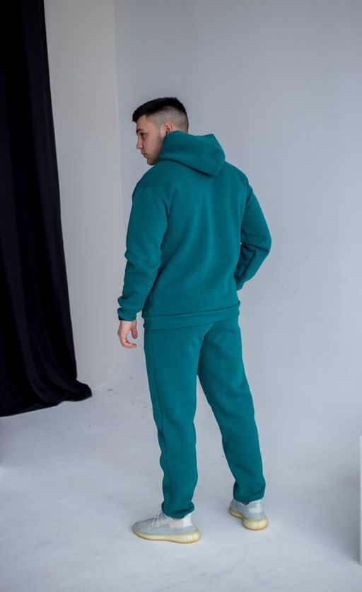 футер 3х нитка С НАЧЕСОМ качества ПЕНЬЕ Костюм мужской утепленный - Knitka wear фото 6