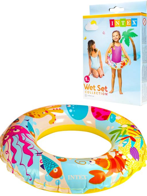 Надувной круг Морские обитатели 51см (микс), 3-6 лет INTEX  фото 3
