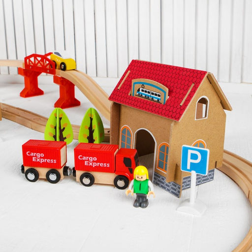 Железная дорога, с вертолётной площадкой - Simaland фото 3