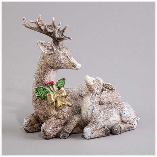 СТАТУЭТКА ОЛЕНИ 16Х11Х16,5 СМ - Lefard фото 4