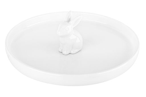 Блюдо с бортиком Кролик 22*22*7,4 см - Elan gallery фото 18