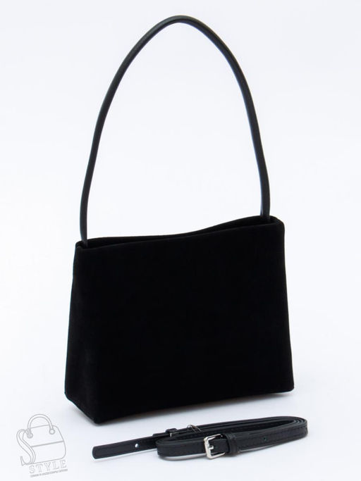 Сумка женская кожаная 990169-1NN black Natale Navetta в Новосибирске