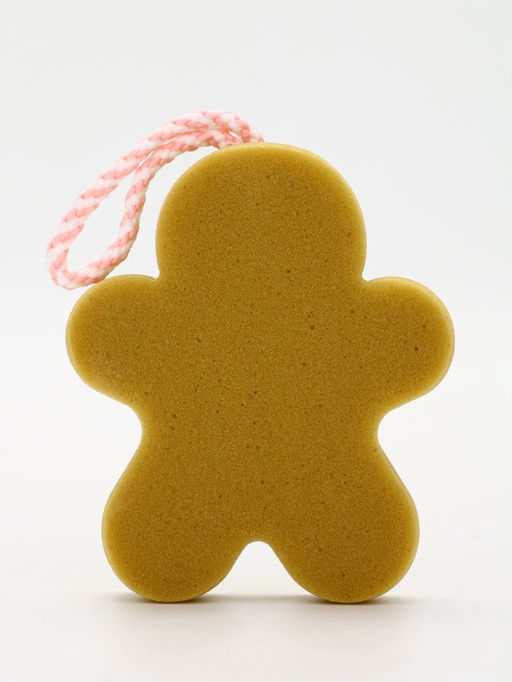 Подарочный набор новогодний: гель для душа и мочалка для тела, аромат сладкий леденец, URAL LAB