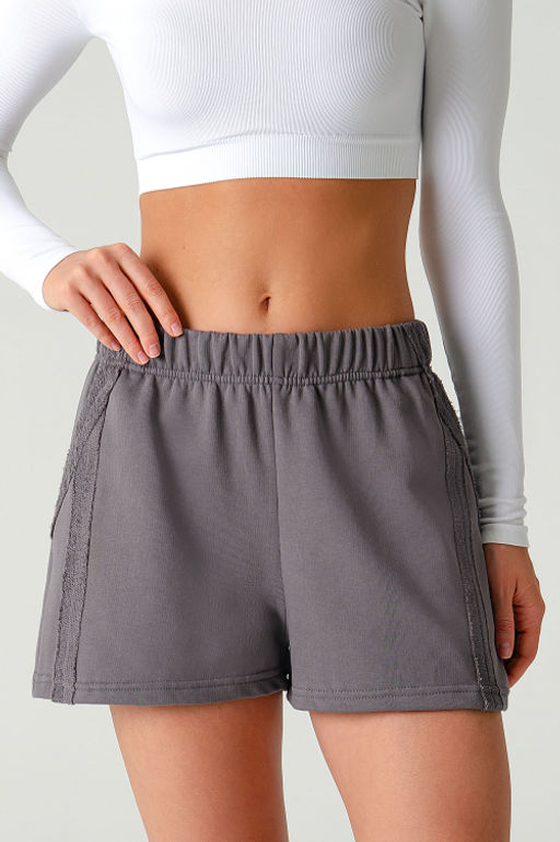 Арт.15-503/2 Шорты женские 44-50 (4 шт) Цвет:темно-серый - Калинка фото 2