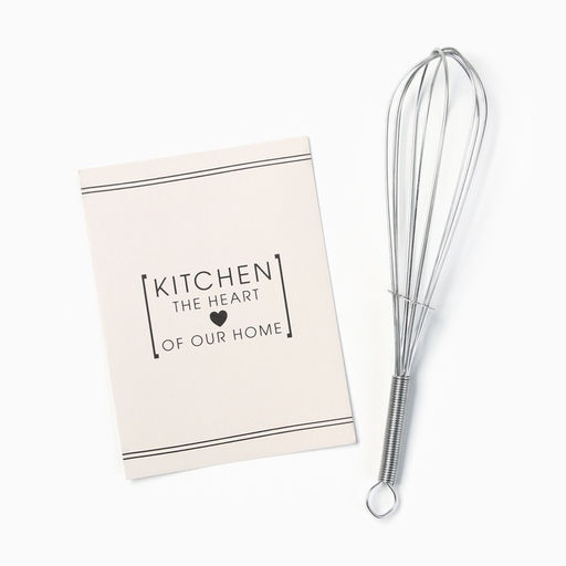 Кухонный набор подарочный «Доляна» Kitchen the heart of our home: полотенце, губка, лопатка, венчик, кисть