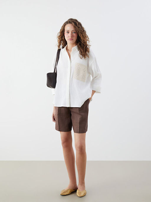 Nak??l? Oversize Kad?n G?mlek