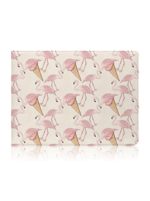 Обложка для студенческого Flamingo Ice cream, плотность 600 мкм
