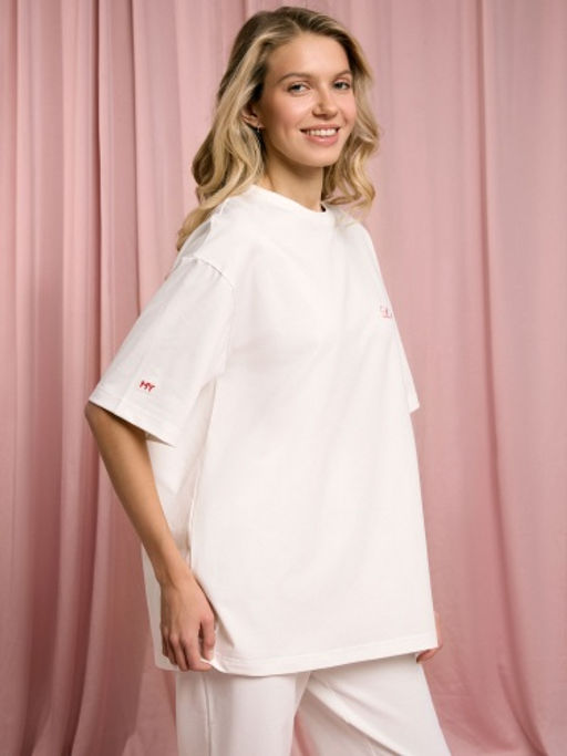 MY Футболка жен. с принтом love is ФБ033  фото 4