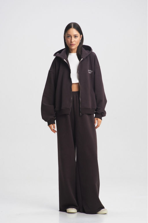 Худи ZIP Brown - Erist store фото 7