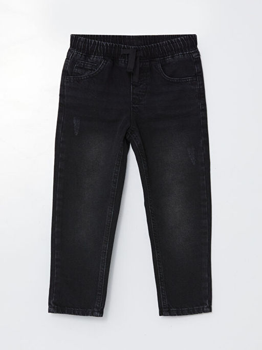 Beli Lastikli Basic Erkek Bebek Jean Pantolon