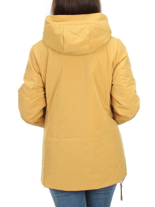 H9266 YELLOW Куртка демисезонная женская (100 гр. синтепон) - Фабричный китай фото 5