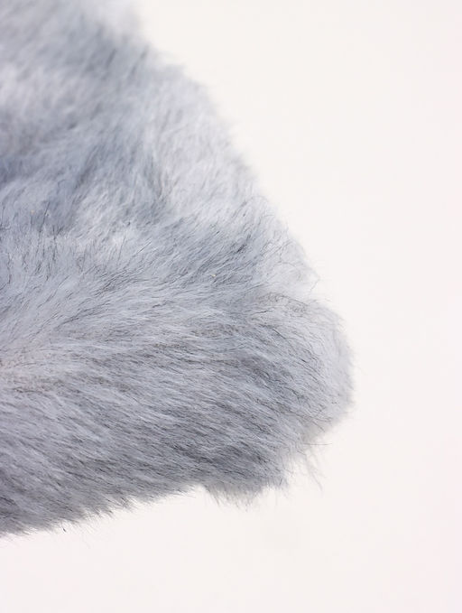 Домик для кошек с когтеточкой, квадратный, этажи 33 х 40 х 103 см, ковролин , серая