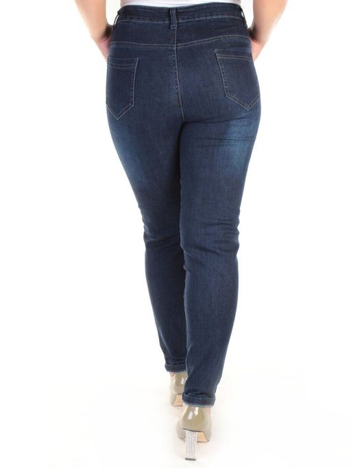 6625 DK. BLUE Джинсы зауженные женские ZAL