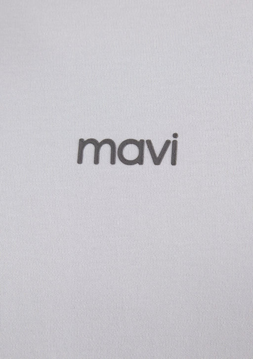 Mavi Logo Bask?l? Beyaz Tisort  фото 6