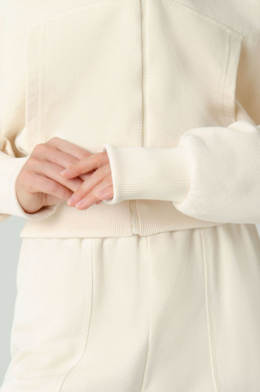 Арт. 2539/3 Костюм женский с брюками 42-48 Цвет:молочный - Калинка фото 11